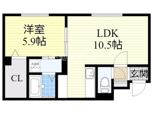 グランメール新道東駅北の物件間取画像